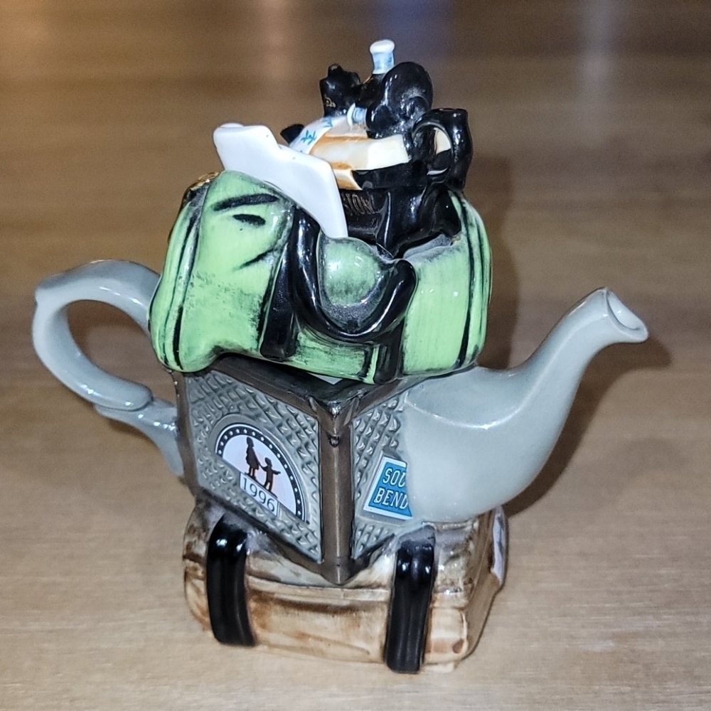 Vintage Paul Cardew Travelers Return Teapot Made in England Limited Edition - Picture 6 of 12